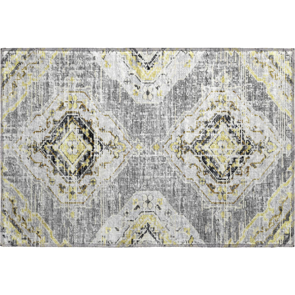 addison mayfield amf91 silver rug