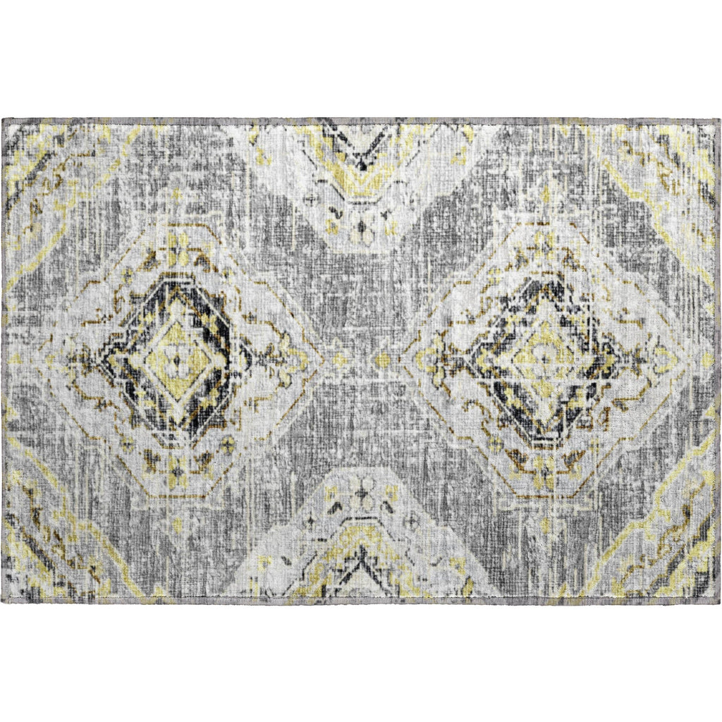 addison mayfield amf91 silver rug