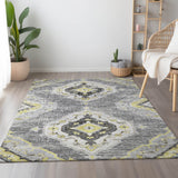 addison mayfield amf91 silver rug