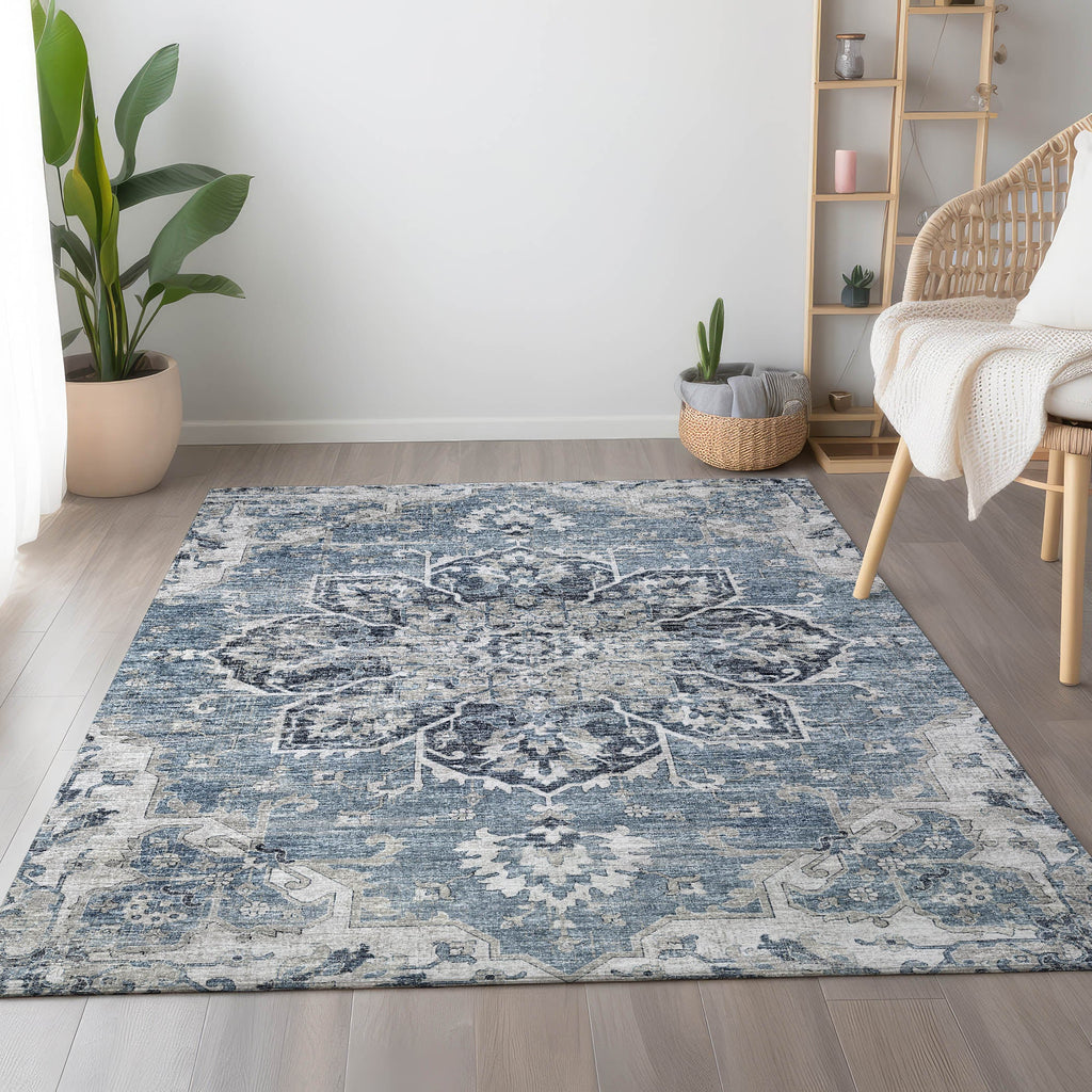 addison mayfield amf93 blue rug
