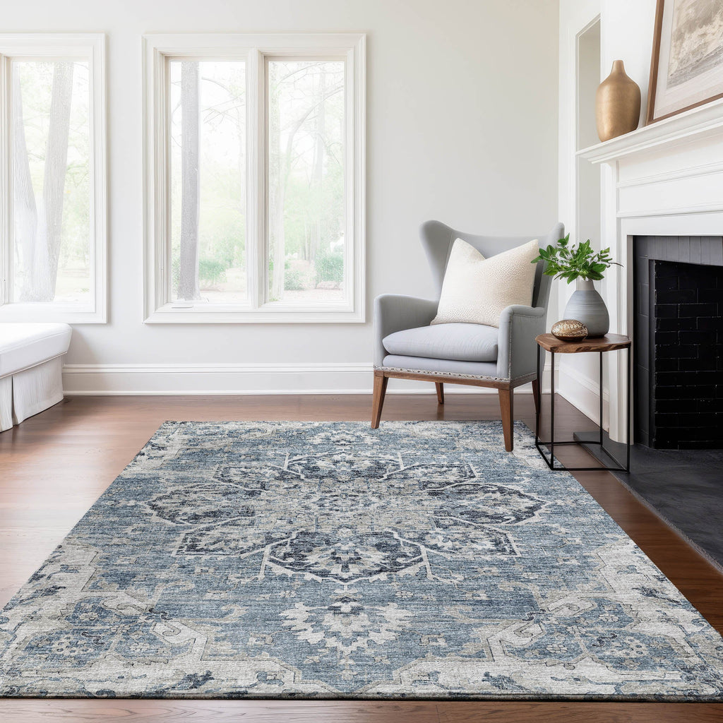addison mayfield amf93 blue rug