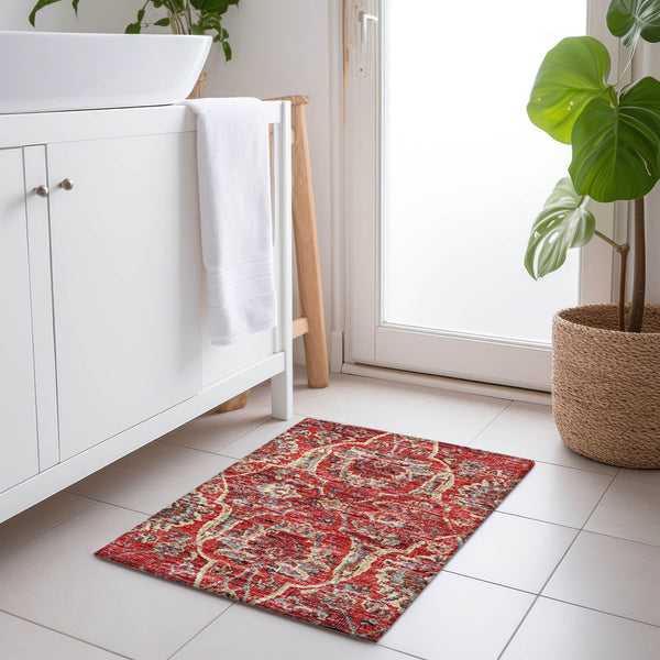 addison mayfield amf95 red rug