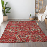 addison mayfield amf95 red rug