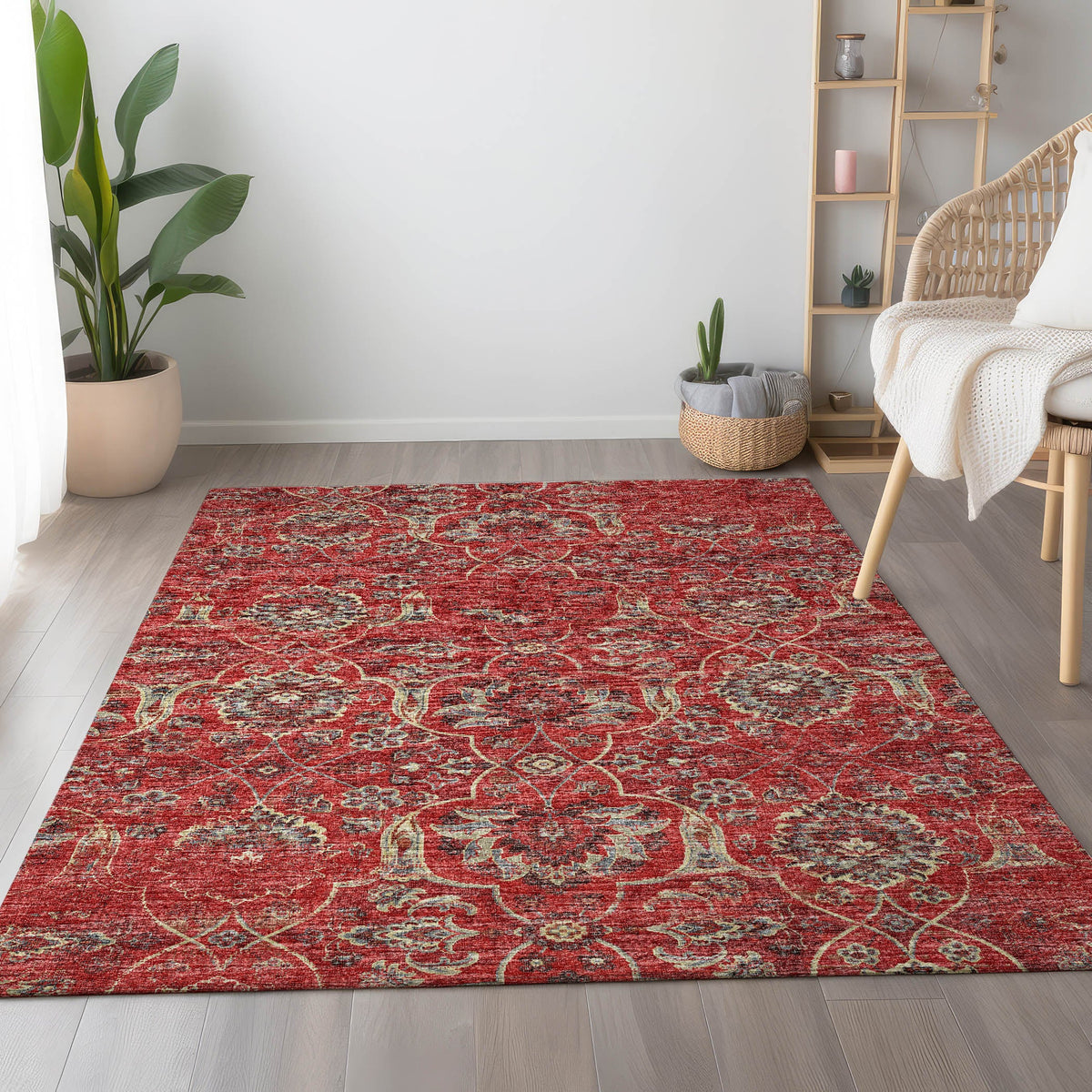 addison mayfield amf95 red rug