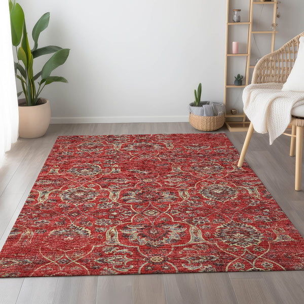 addison mayfield amf95 red rug