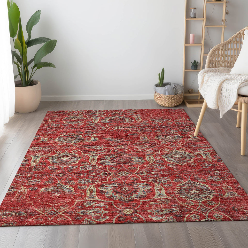 addison mayfield amf95 red rug