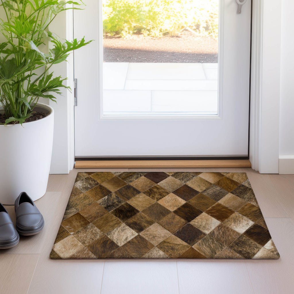 addison mayfield amf98 brown rug