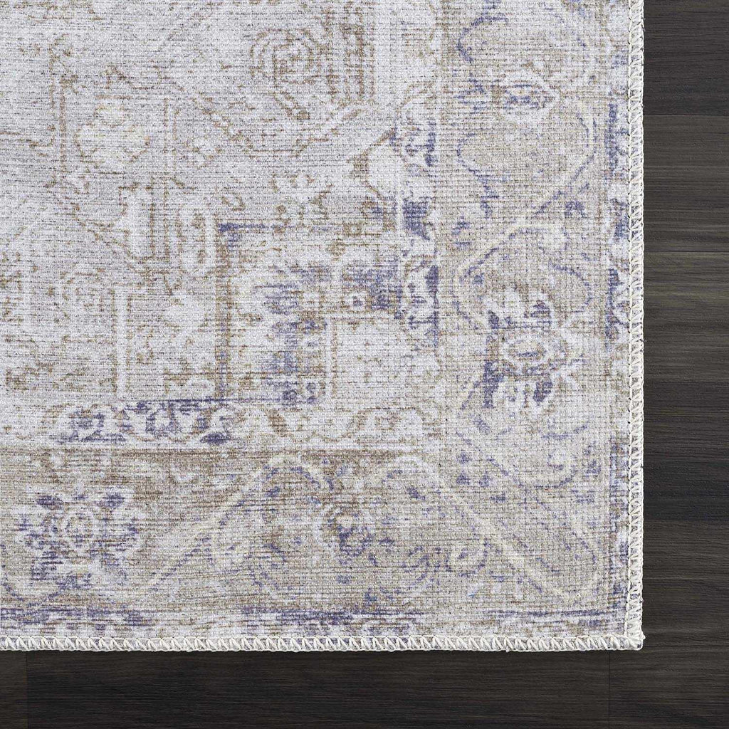 Hauteloom Rosman SAMAROSMA92 Olive Machine Made Chenille-Polyester Rug