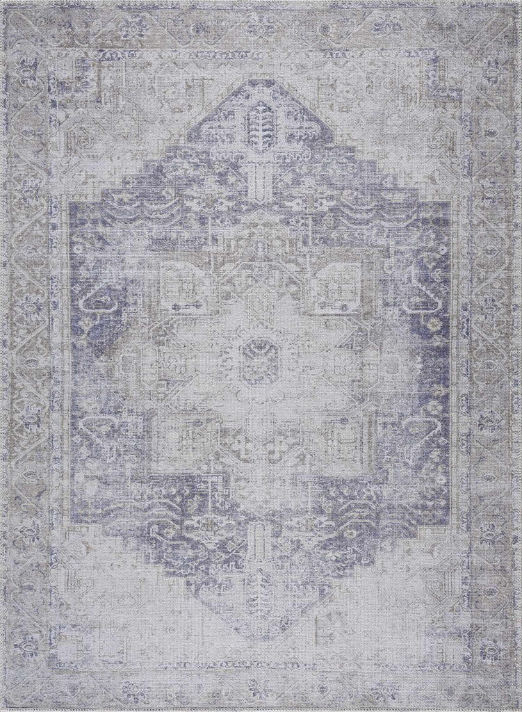 Hauteloom Rosman SAMAROSMA92 Olive Machine Made Chenille-Polyester Rug