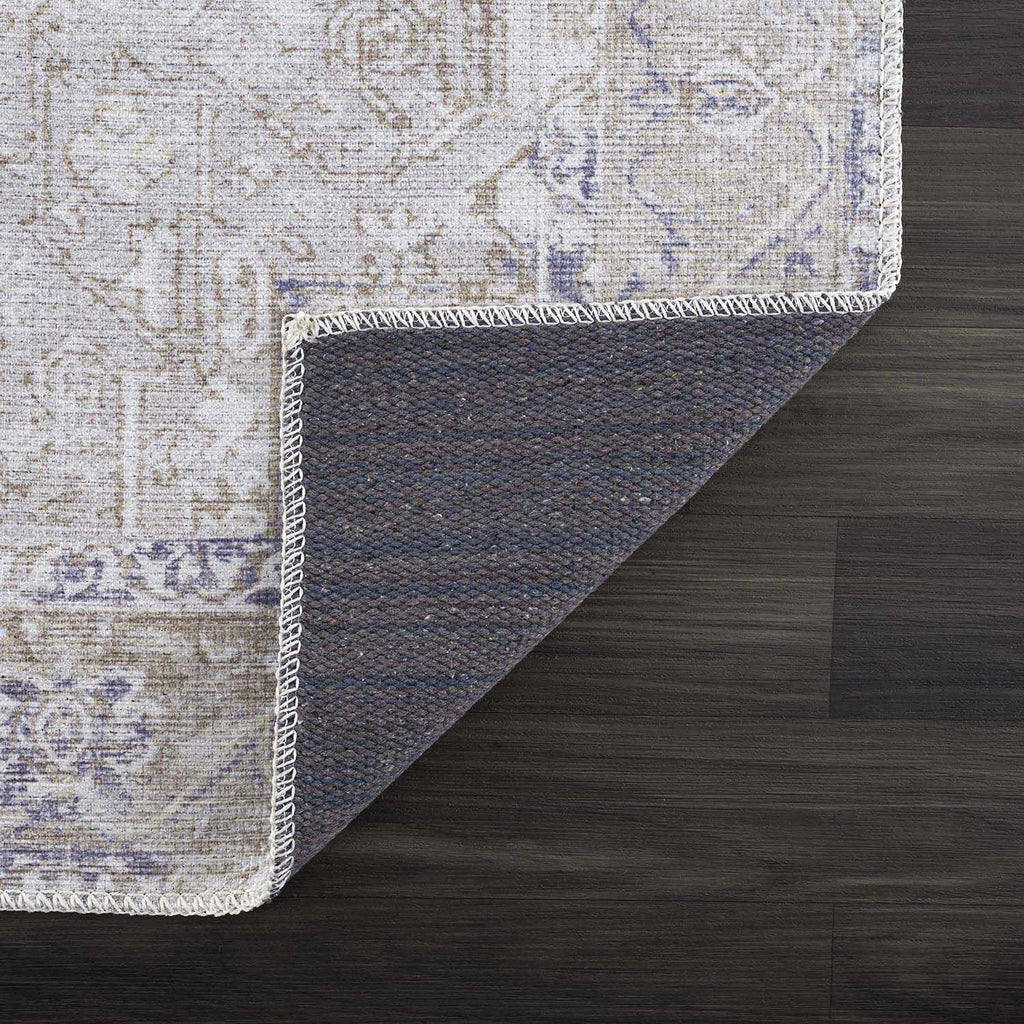 Hauteloom Rosman SAMAROSMA92 Olive Machine Made Chenille-Polyester Rug
