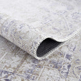 Hauteloom Rosman SAMAROSMA92 Olive Machine Made Chenille-Polyester Rug