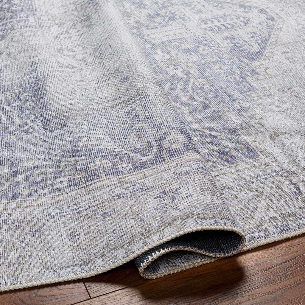Hauteloom Rosman SAMAROSMA92 Olive Machine Made Chenille-Polyester Rug