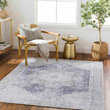 Hauteloom Rosman SAMAROSMA92 Olive Machine Made Chenille-Polyester Rug