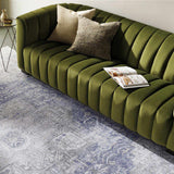 Hauteloom Rosman SAMAROSMA92 Olive Machine Made Chenille-Polyester Rug