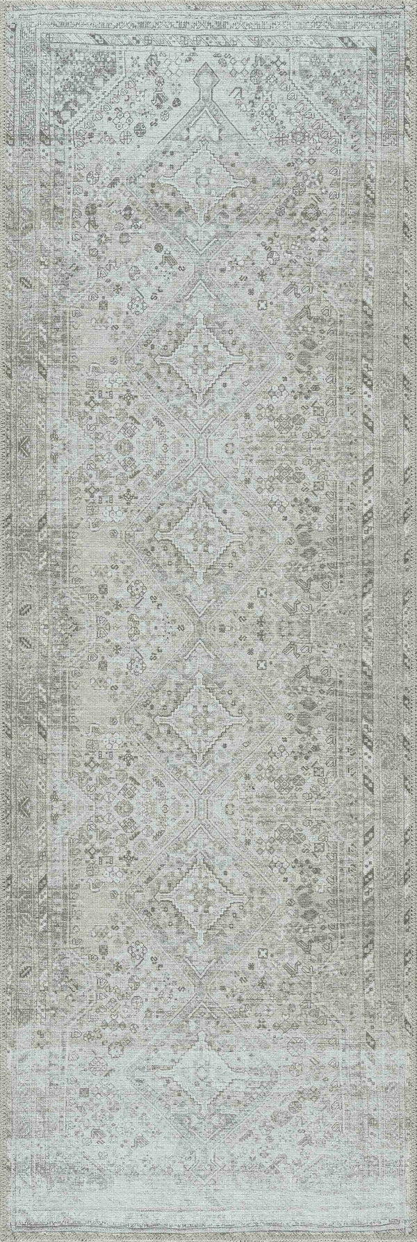 Hauteloom Barny SAMABARNYA1 Off White Machine Made Polyester Rug