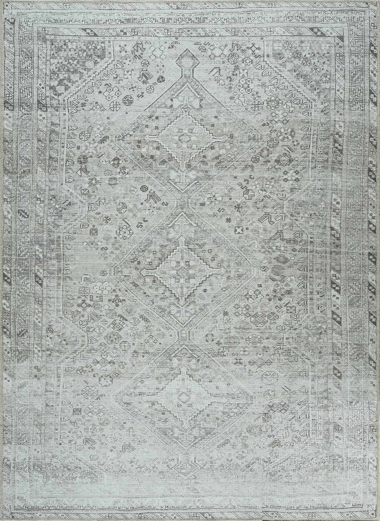 Hauteloom Barny SAMABARNYA1 Off White Machine Made Polyester Rug