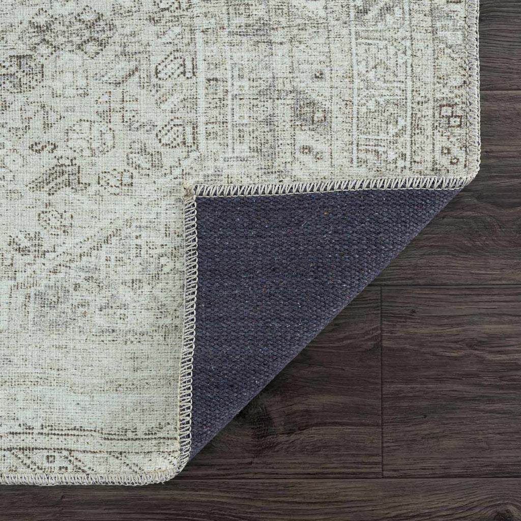 Hauteloom Barny SAMABARNYA1 Off White Machine Made Polyester Rug