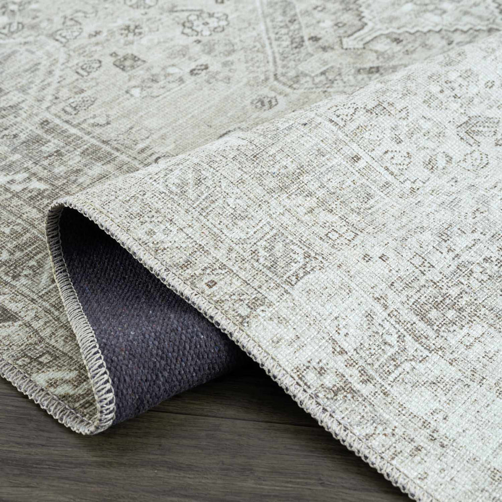 Hauteloom Barny SAMABARNYA1 Off White Machine Made Polyester Rug