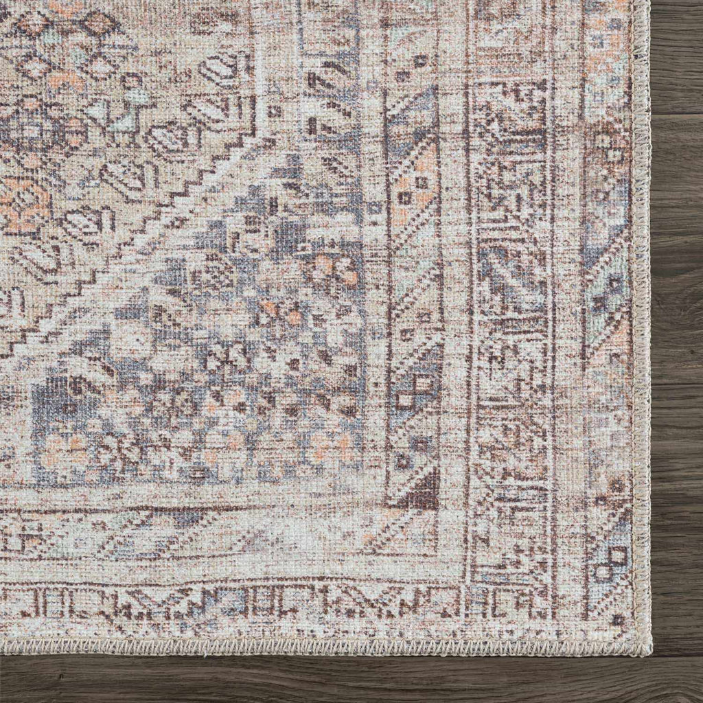 Hauteloom Barny SAMABARNYA4 Ivory Machine Made Polyester Rug
