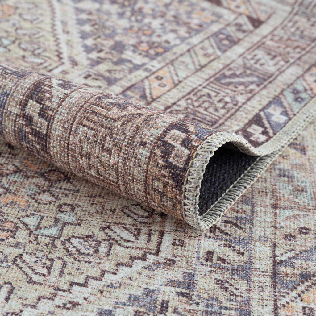 Hauteloom Barny SAMABARNYA4 Ivory Machine Made Polyester Rug