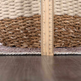 Hauteloom Barny SAMABARNYA4 Ivory Machine Made Polyester Rug