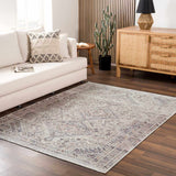 Hauteloom Barny SAMABARNYA4 Ivory Machine Made Polyester Rug
