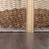 Hauteloom Barny SAMABARNYA5 Ivory Machine Made Polyester Rug