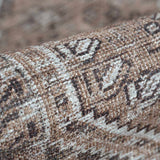 Hauteloom Barny SAMABARNYA6 Light Brown Machine Made Polyester Rug