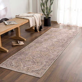 Hauteloom Barny SAMABARNYA6 Light Brown Machine Made Polyester Rug