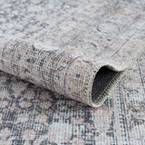 Hauteloom Hedda SAMAHEDDAA1 Light Gray Machine Made Polyester Rug