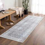 Hauteloom Hedda SAMAHEDDAA1 Light Gray Machine Made Polyester Rug