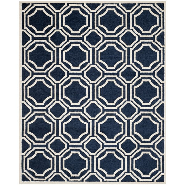 safavieh clearance amherst amt411p navy rug