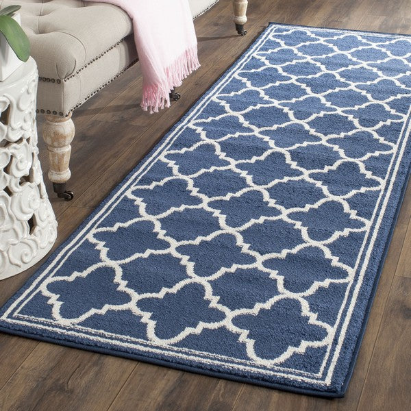 safavieh clearance amherst amt422p navy rug