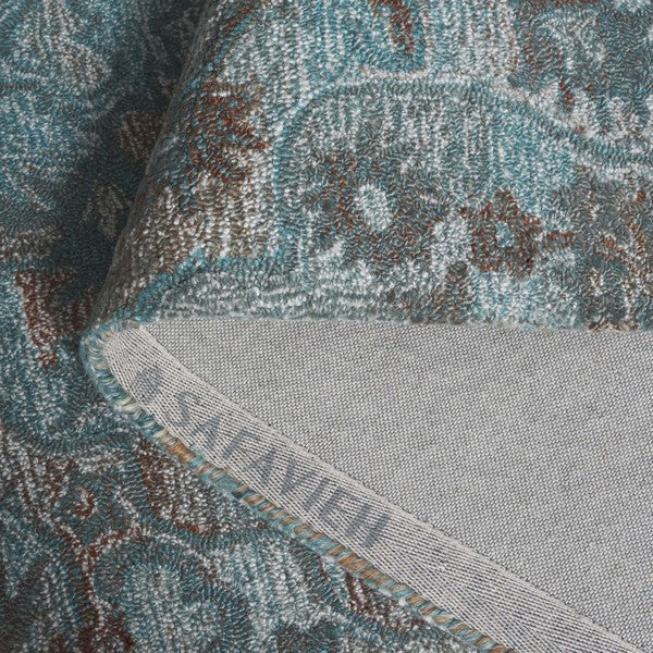 safavieh clearance anatolia an407l turquoise rug