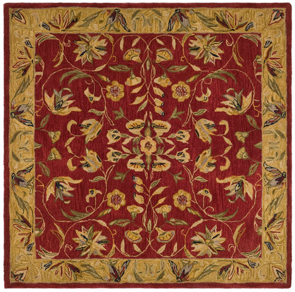 safavieh clearance anatolia an526a burgundy rug