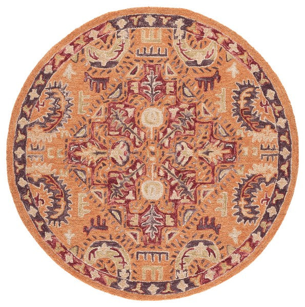 safavieh clearance aspen apn151p rust rug