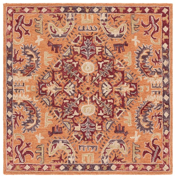 safavieh clearance aspen apn151p rust rug