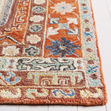 safavieh clearance aspen apn305p rust rug
