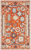 safavieh clearance aspen apn305p rust rug