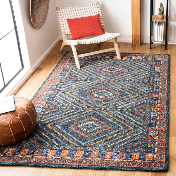 safavieh clearance aspen apn815p rust rug