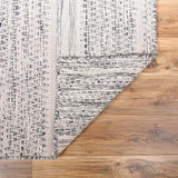 Hauteloom Arabi ARABI Black Woven/Flatwoven Wool Rug