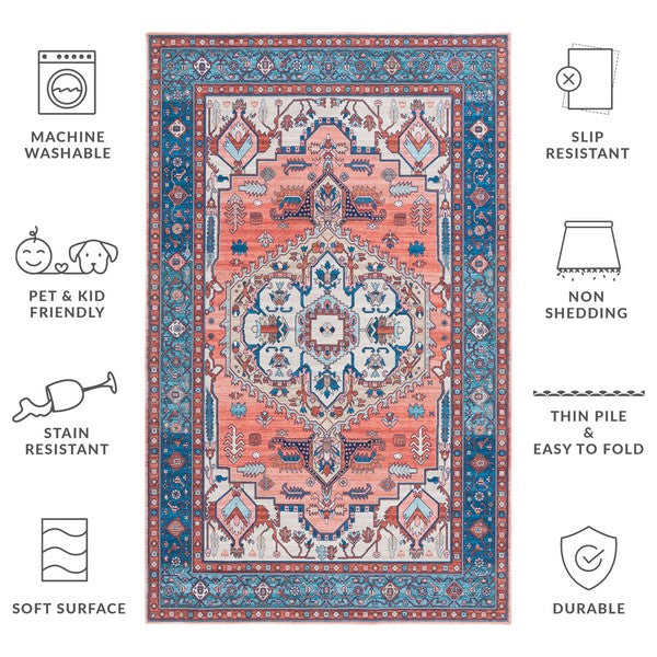 safavieh clearance arizona arz105p rust rug