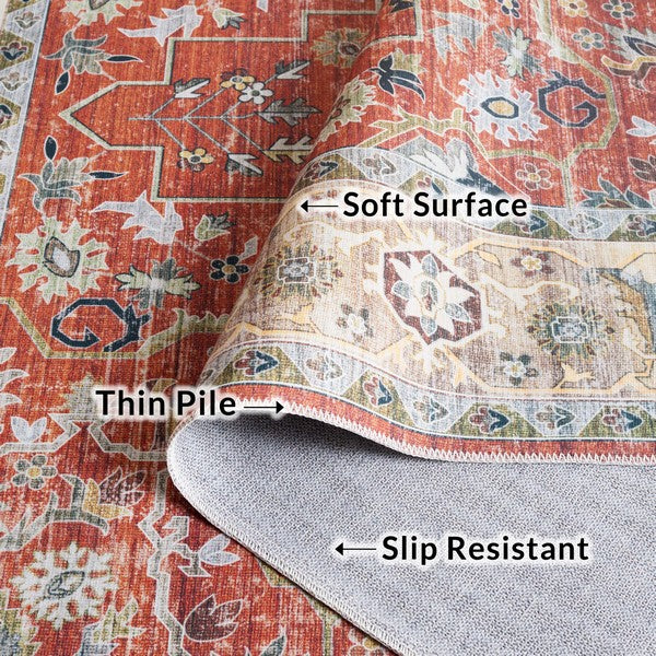 safavieh clearance arizona arz126p rust rug