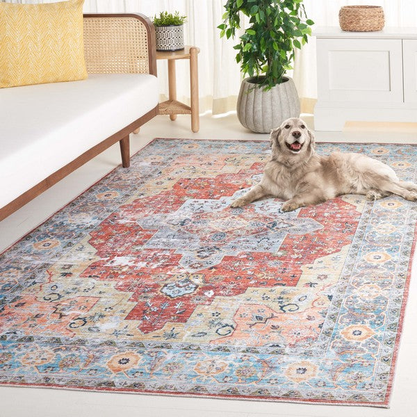 safavieh clearance arizona arz126q rust rug