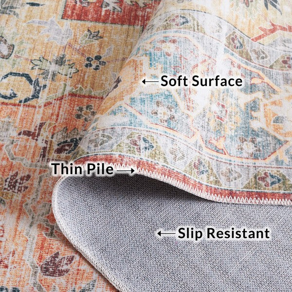 safavieh clearance arizona arz126q rust rug