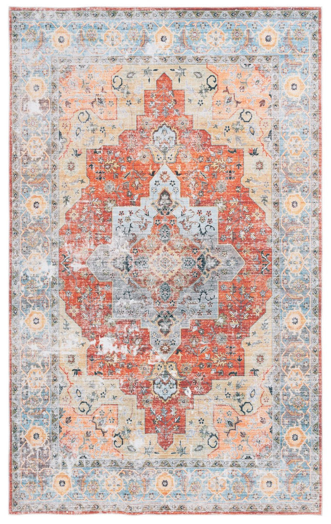 safavieh clearance arizona arz126q rust rug