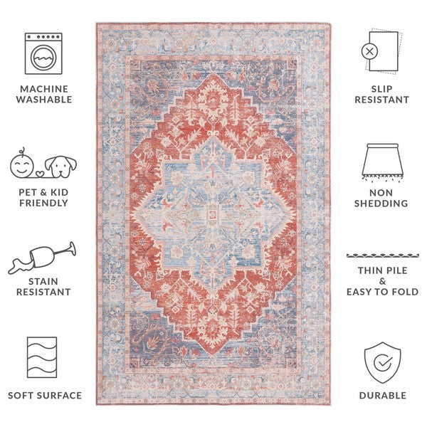 safavieh clearance arizona arz137m light blue rug