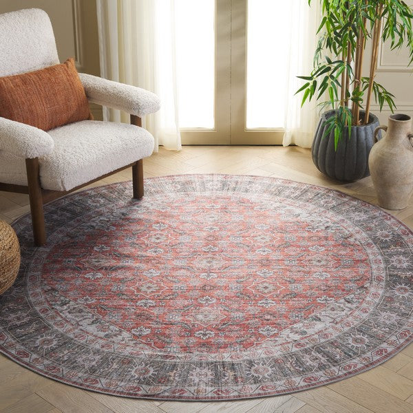 safavieh clearance arizona arz215p rust rug
