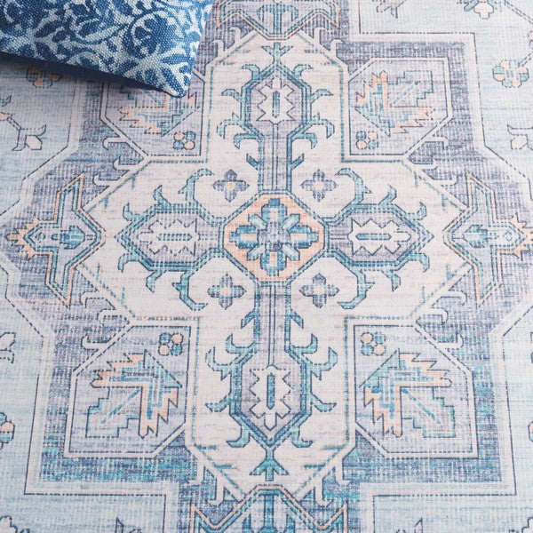 safavieh clearance arizona arz218m light blue rug