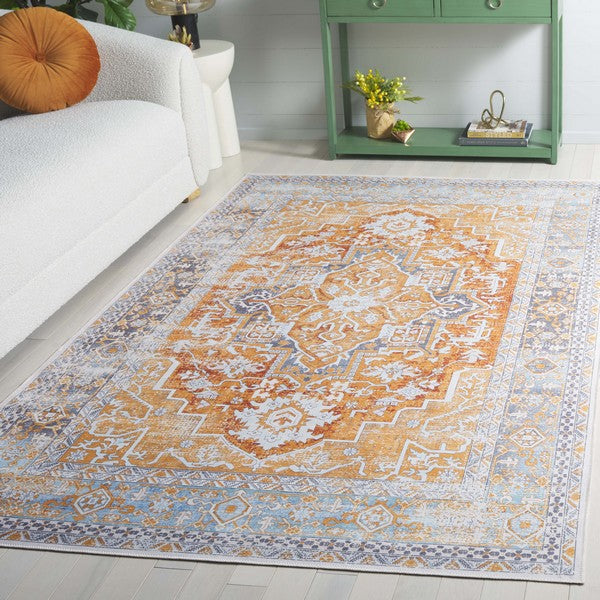 safavieh clearance arizona arz223q rust rug